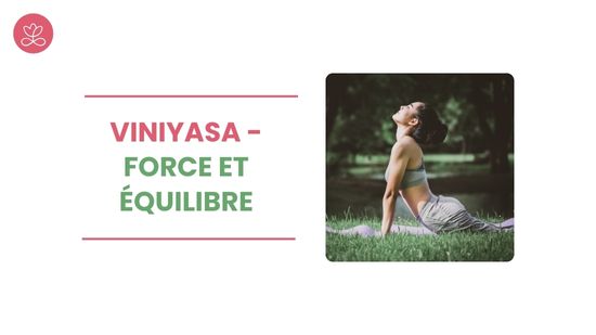 16. Viniyasa - Force et équilibre avec Laure-Anne Desrumaux